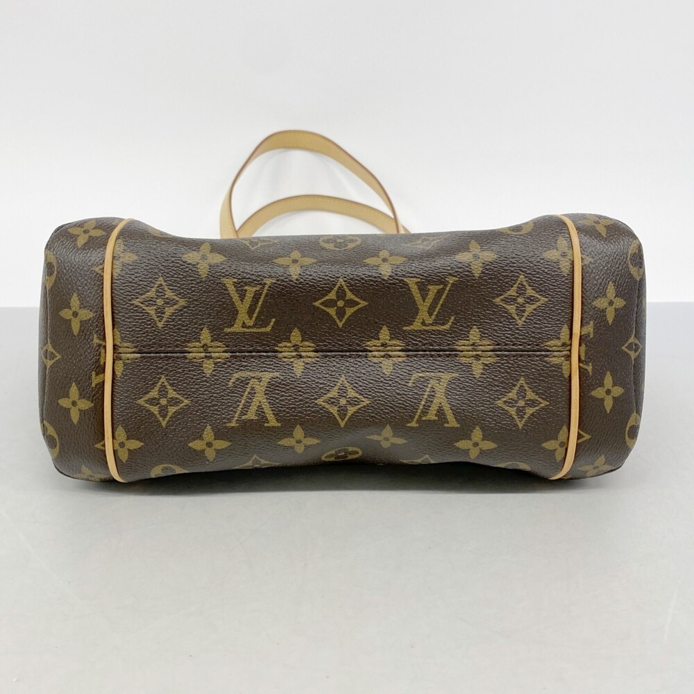 LOUIS VUITTON Brown Monogram Tote Bag - Picture 3 of 9